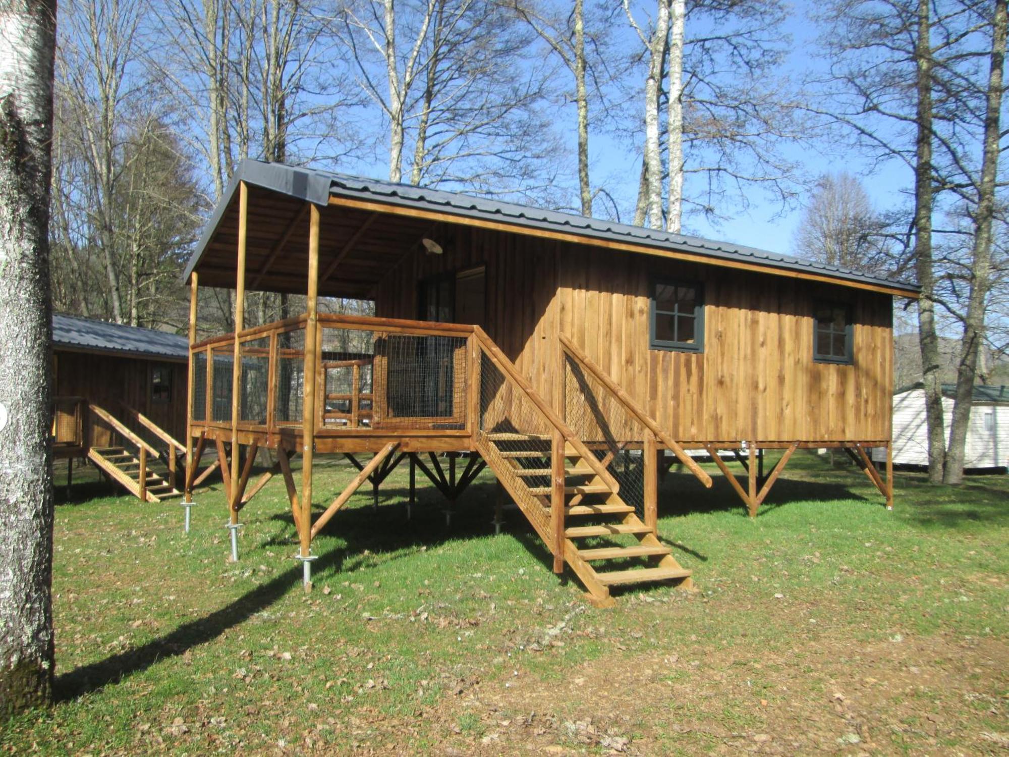 Camping La Borie Basse Condat  Extérieur photo